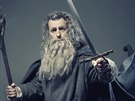 David Pracha jako Gandalf z filmu Pán prsten v kalendái Promny 2016