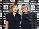 Lenka Krobotov a Chantal Poullain