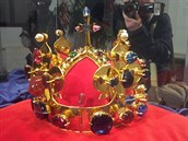 Kopie svatováclavské koruny bude vystavená na českobudějovické radnici.