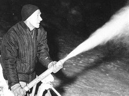 Snhové dlo v Zadní Telnici na Ústecku bylo první v tehdejím socialistickém...