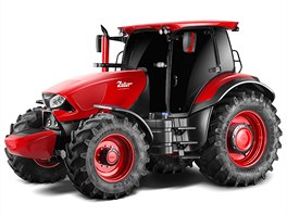 Koncept traktoru Zetor s designem od slavnho studia Pininfarina