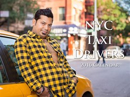 Taxikái z New Yorku nafotili charitativní kalendá.