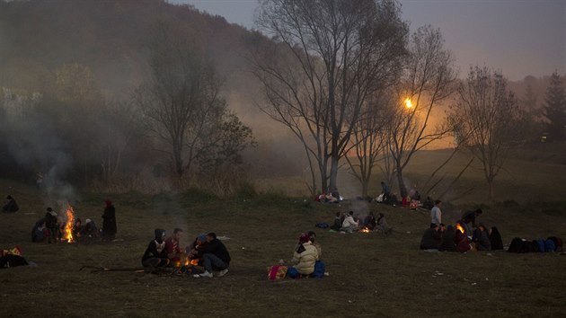 Slovinsko nezvld pliv migrant a stav plot na hranici s Chorvatskem.