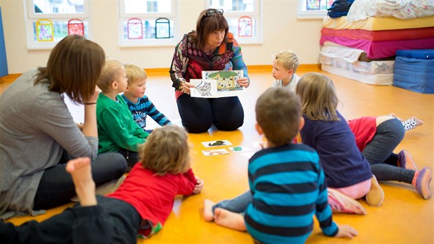 Ve školce v rakouském Harbachu se děti učí češtinu.