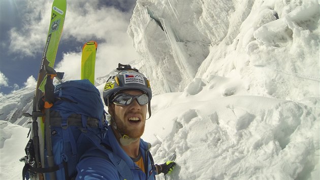 Marek Lejsek během výpravy na osmou nejvyšší horu světa.