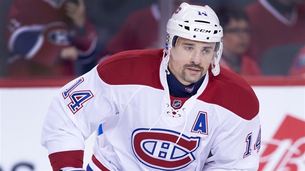 Tom Plekanec v dresu Montrealu.