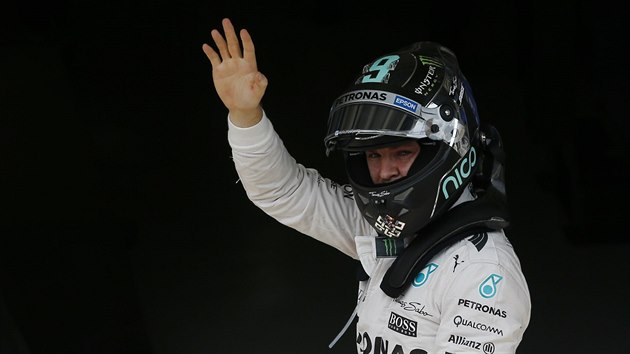 AHOJ! Nico Rosberg, vtz kvalifikace na Velkou cenu Brazlie