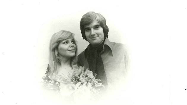 Dagmar Vekrnov a Radvt Novk se vzali 19. z 1975. 