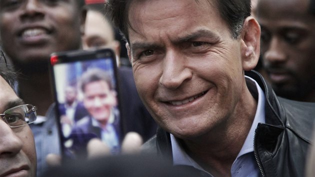 Charlie Sheen (New York, 14. ledna 2013)