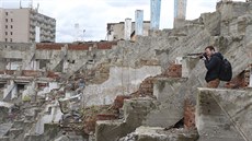 Demolice ruiny zimního stadionu, která hyzdila Teplice nkolik let, zaala 19....