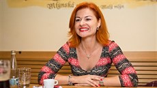 Jevgenija Miro�ni�enková byla hostem v pravidelném seriálu MF DNES Na le�áku v...