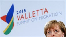 Nmecká kancléka Angela Merkelová na summitu v maltské Valett (12. listopadu...