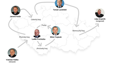 Ro�áda policejních �editel�