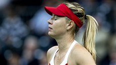 ROZLADNÁ. Maria arapovová ve finále Fed Cupu.