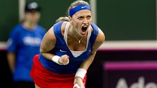 JOOO! Radost Petry Kvitové ve finále Fed Cupu