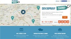 Web akce Den dopravy zdarma