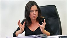 Pavla Struhalová, �editelka spole�nosti Arriva Morava si sama ud�lala �idi�ský...