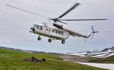Civilní verze ruského vrtulníku Mi-8 (ilustraní snímek)