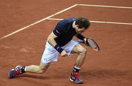 MÁM TO! Andy Murray práv porazil Belgiana Bemelmanse a vyrovnal stav finále...