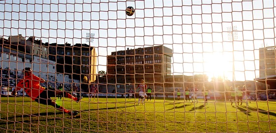 Stadion praského fotbalového klubu FK Viktoria ikov