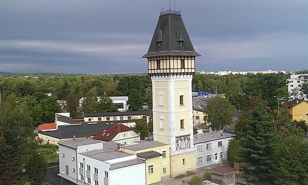 Prohlídku interiér� vodárenské v�e v �eských Bud�jovicích musíte odlo�it a� na...