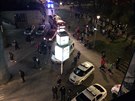 Kvli hrozb bomby policie uzavela praské hlavní nádraí. (22.11.2015)