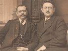 Rudolf Veverka (vpravo) pocházel z pti dtí. Nejstarí byl Gerhard, praddeek...