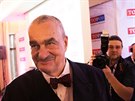 Karel Schwarzenberg na snmu TOP 09 (28. listopadu 2015).