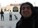 Na vlakové stanici v hlavním mst Ahvaz provincie Khuzestán v Íránu