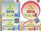 Dálniní známky pro rok 2016