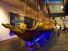 Mezi exponáty v National Maritime Museum najdeme i 20 m dlouhý Royal Barge,...