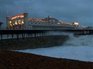 Brighton Pier nebo také Palace Pier byl oteven v roce 1899 a v souasnosti se...