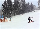 První lyování na sjezdovkách ERNÁ HORA - PEC