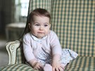 Princezna Charlotte na snímku, který v listopadu 2015 vyfotila její matka...