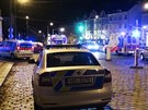 Policisté uzaveli kvli podezelému automobilu ulici Parléovu nedaleko...