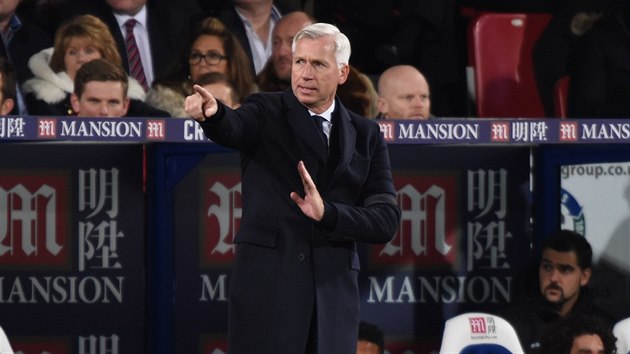 Manaer Crystalu Palace Alan Pardew udl pokyny svm svencm v utkn se Sunderlandem.