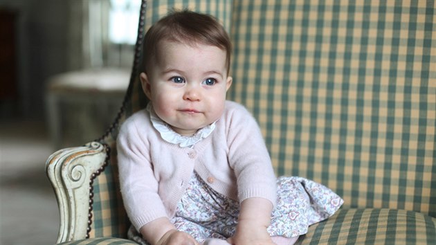 Princezna Charlotte na snímku, který v listopadu 2015 vyfotila její matka vévodkyně z Cambridge Kate.