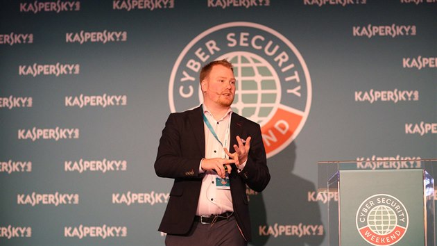 David Jacoby na konferenci Cyber Security Weekend