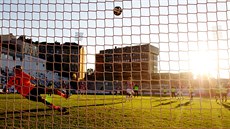 Stadion praského fotbalového klubu FK Viktoria ikov