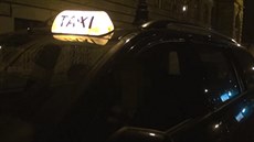 Faleného taxikáe odhalili msttí stráníci v Praze