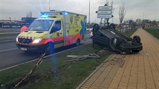 U stanice metra Let�any dostal �idi� smyk.