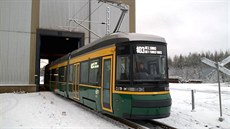 Nová tramvaj od spolenosti koda Transportation