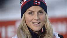 Therese Johaugová z Norska vyhrála v Ruce závod na 5 kilometrů volnou technikou.