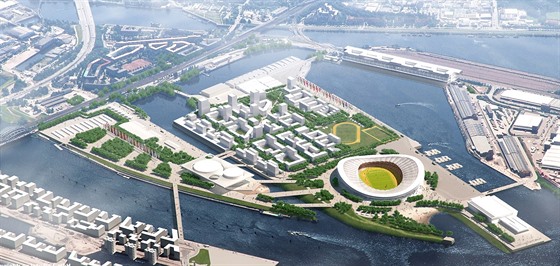 TAKOVÉ TO NEBUDE. Vizualizace olympijských sportovi v Hamburku 2024 zstane...