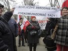 Protest proti jmenování nových ústavních soudc v Polsku (9. prosince 2015)