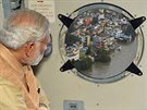 Upravená fotografie indického premiéra, která se objevila na oficiálních...