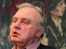 Europoslanec Miloslav Ransdorf na brífinku po jednání s vedením KSM (8....