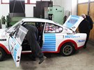Z�vodn� �koda 130 RS je v t�chto dnech v rukou mechanik�.