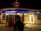 Policie vyetuje útok v londýnské stanici metra  Leytonstone. (6. prosince...