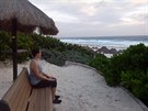 Bhám i na dovolené v mexickém Cancunu